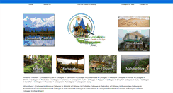 Desktop Screenshot of cottagesindia.com